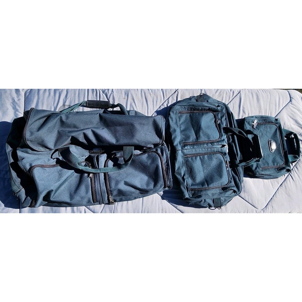Ricardo Beverly Hills Westwood 3 Pc. Travel Luggage Set Green